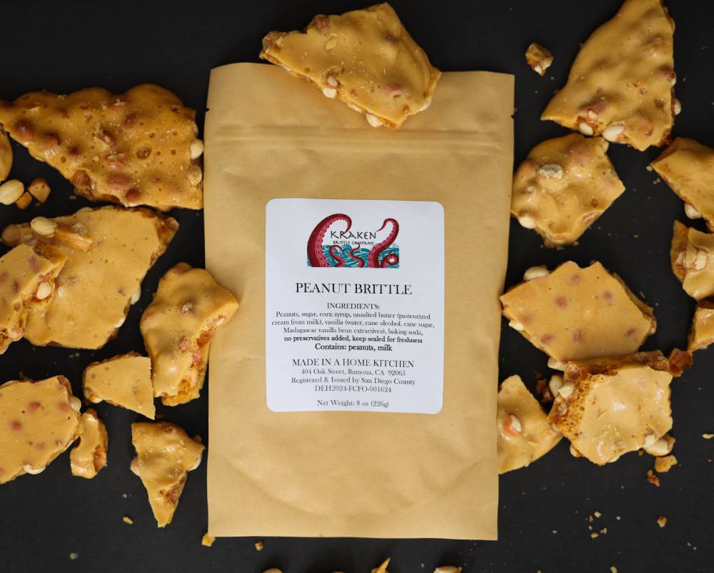 Kraken Peanut Brittle